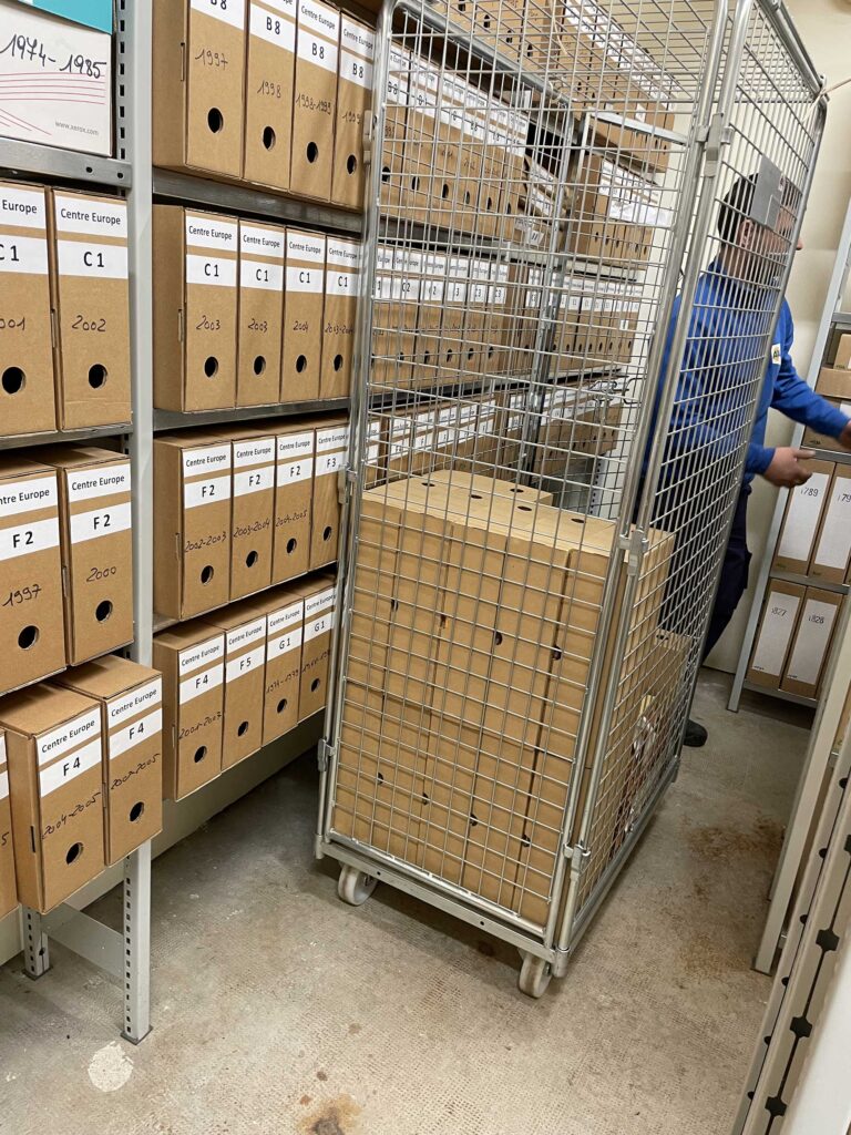 Transfert sécurisé d'archives effectué par Axal