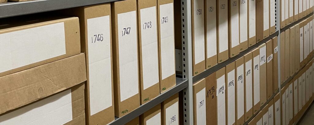 stockage d'archives