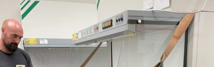 Livraison, installation et remplacement de PSM au laboratoire INRAE