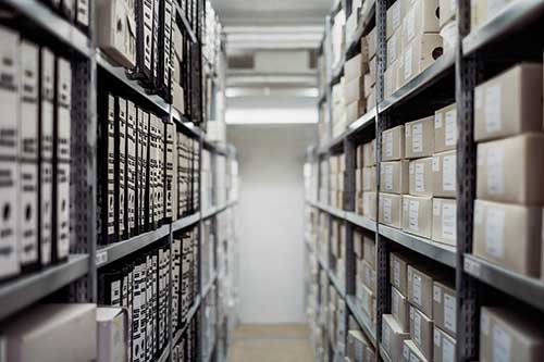 stockage d'archives