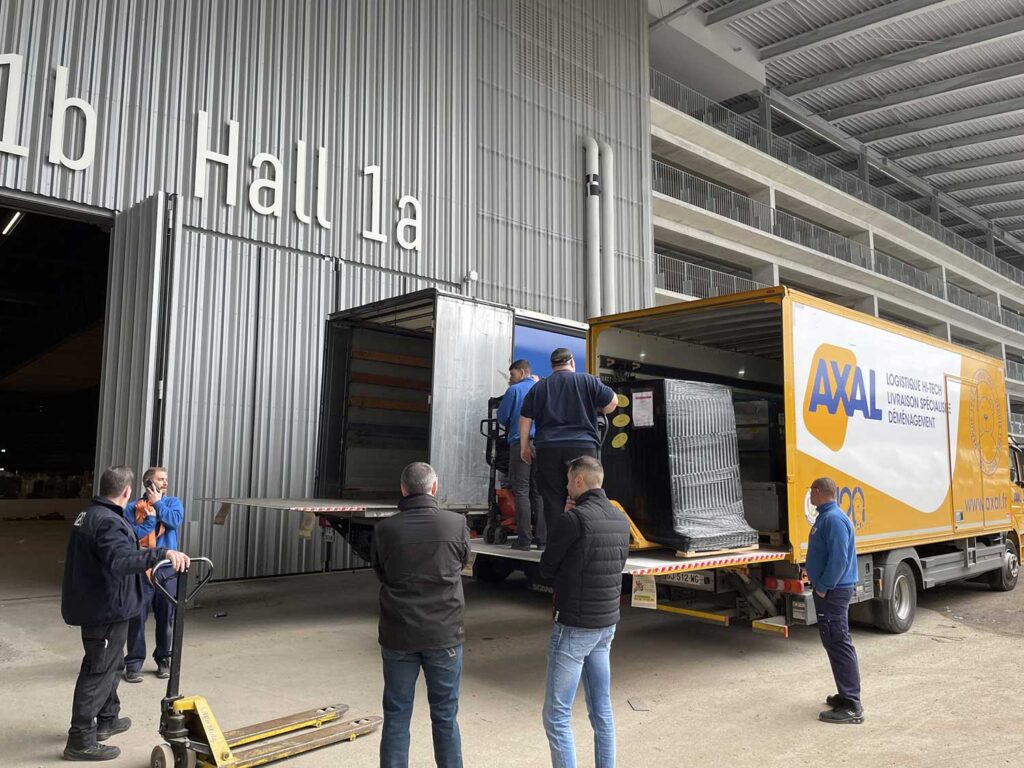 Logistique 3PL : livraison et déchargement de marchandises