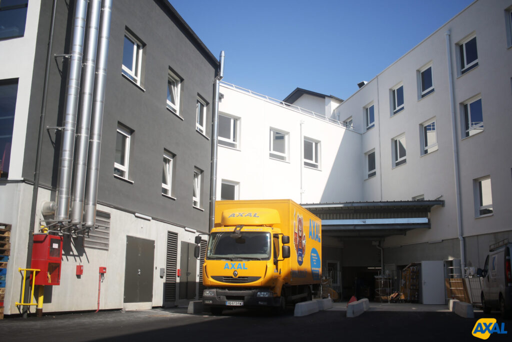 Prestation de transport assurée par l'entreprise Axal à Colmar