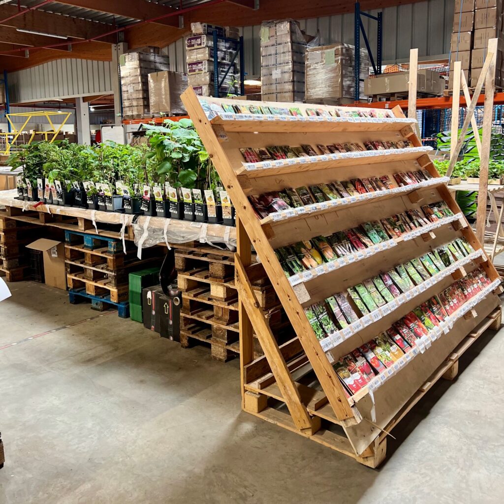 stockage et gestion de flux de produits saisonniers