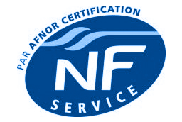 Logo NF Service, Certification AFNOR